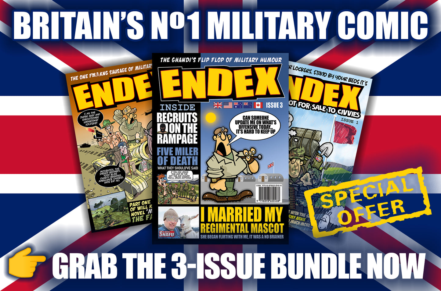 Endex Comic - Three Issue Bundle