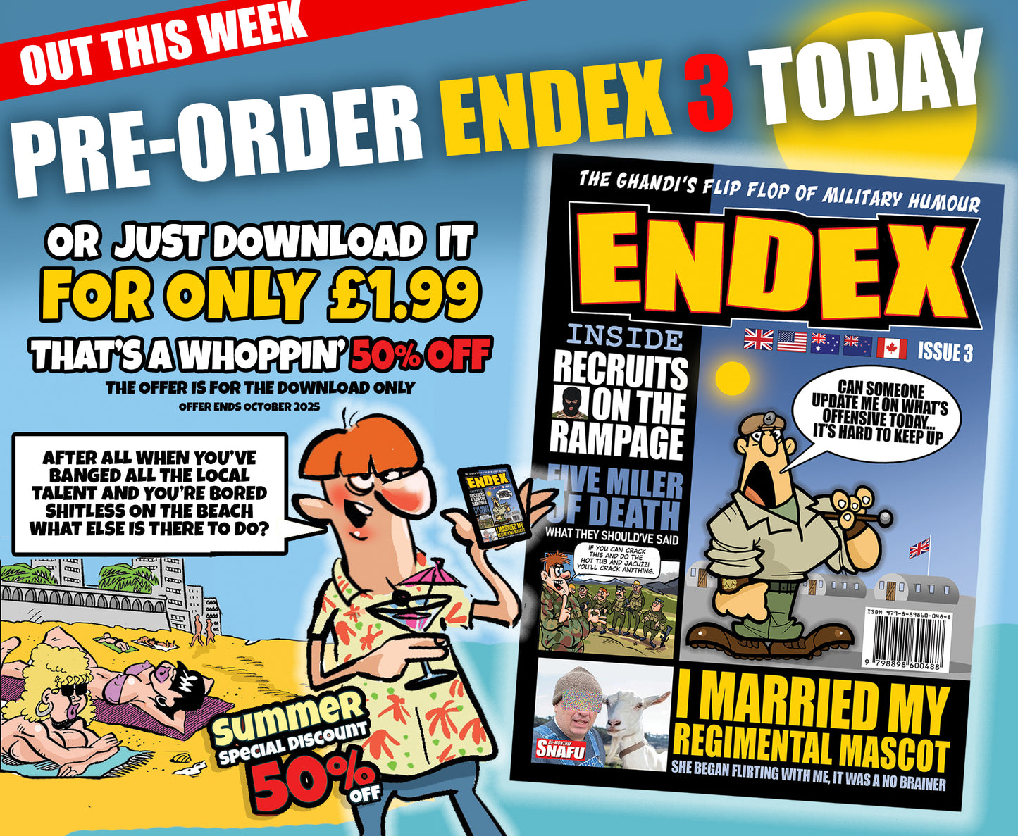 ENDEX COMIC ISSUE THREE (PRINTED)