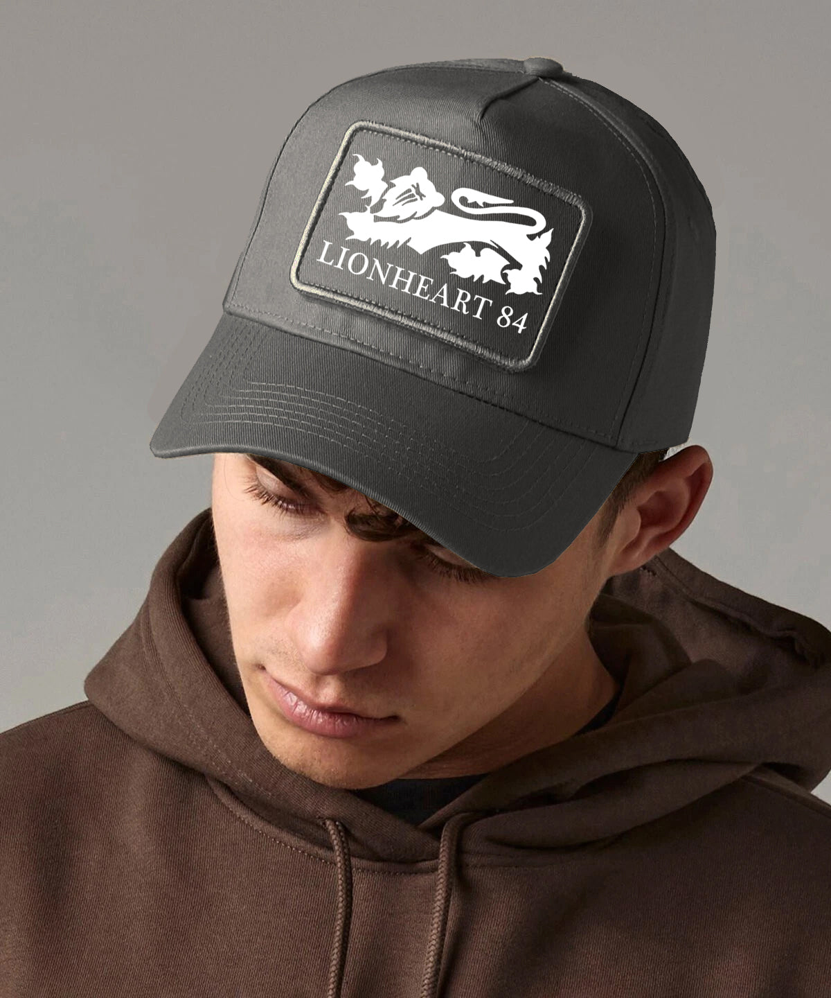 Lionheart 84 Cap Removable Patch Military Hat BAOR Cold War Veteran Cap