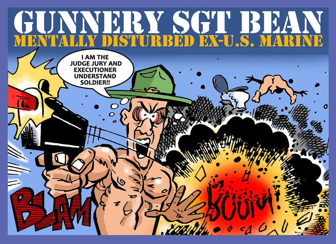 Gunnery Sgt Bean - Mentally Disturbed US..
