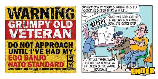 GRUMPY OLD VETERAN - Tales From The Armchair