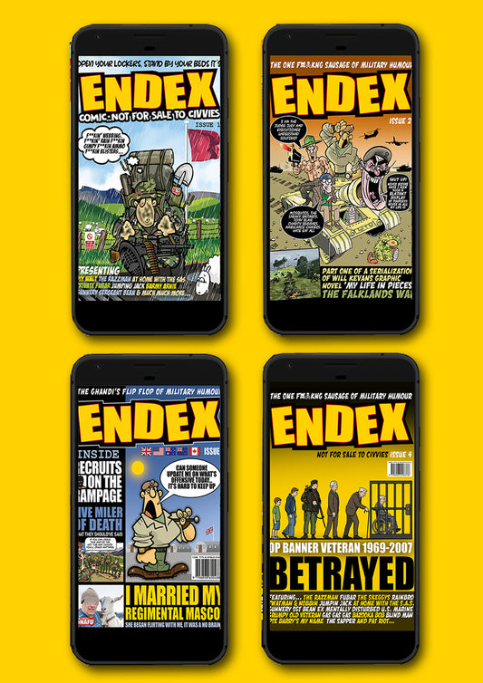 Endex Comic Bundle Issue 1–4 (DIGITAL EDITION) – Download Military Comic Book Bundle UK