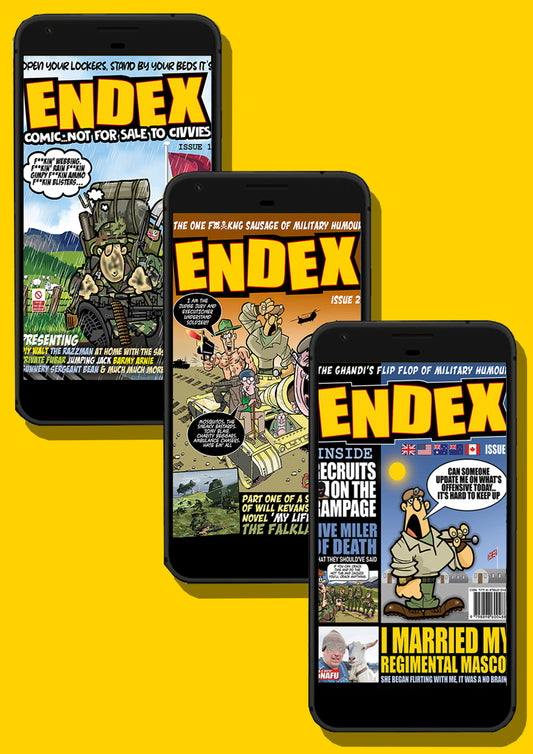 ENDEX Comic Bundle Issues 1–3 (Digital Download) Veteran Created