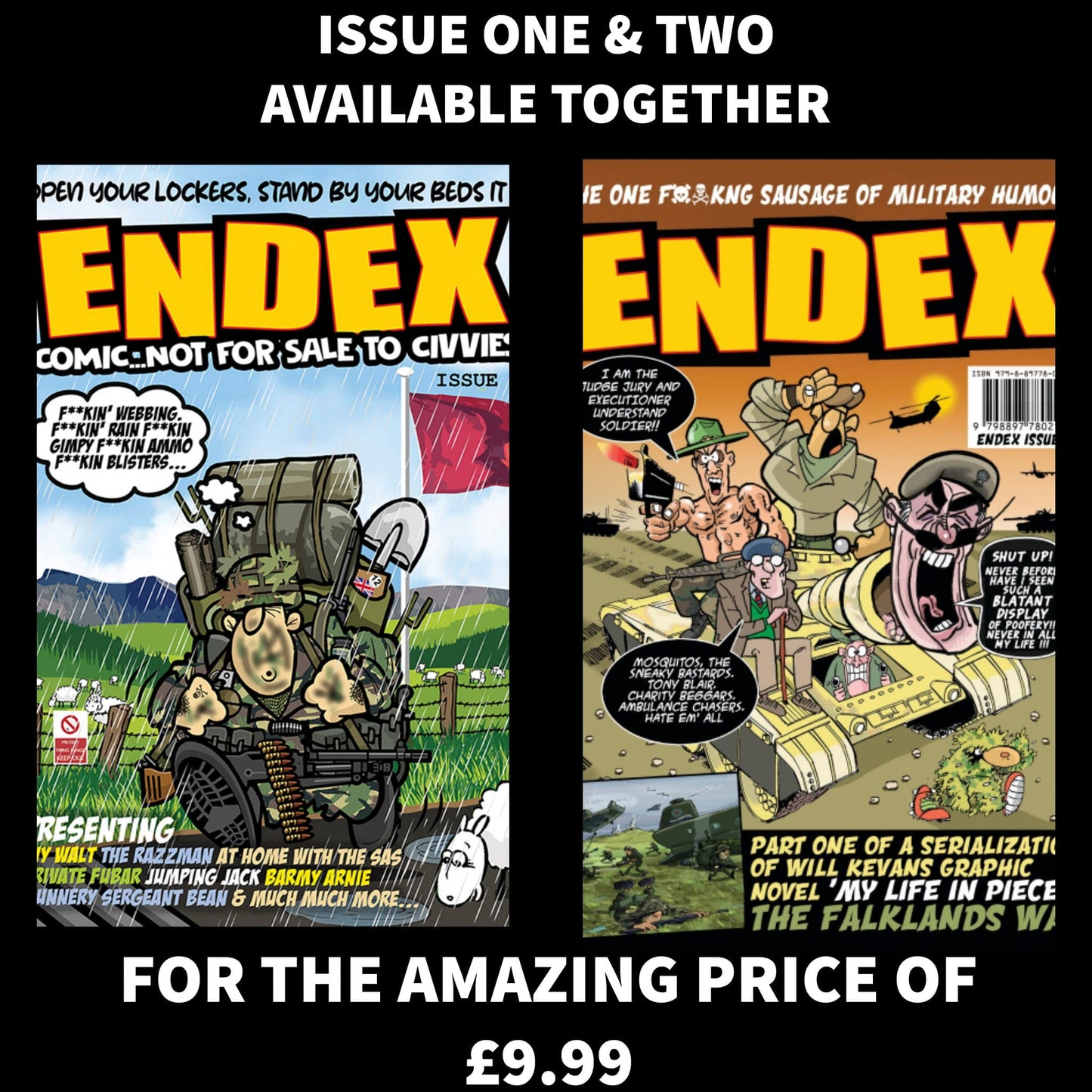 Endex Comic - Issue One & Issue Two Bundle