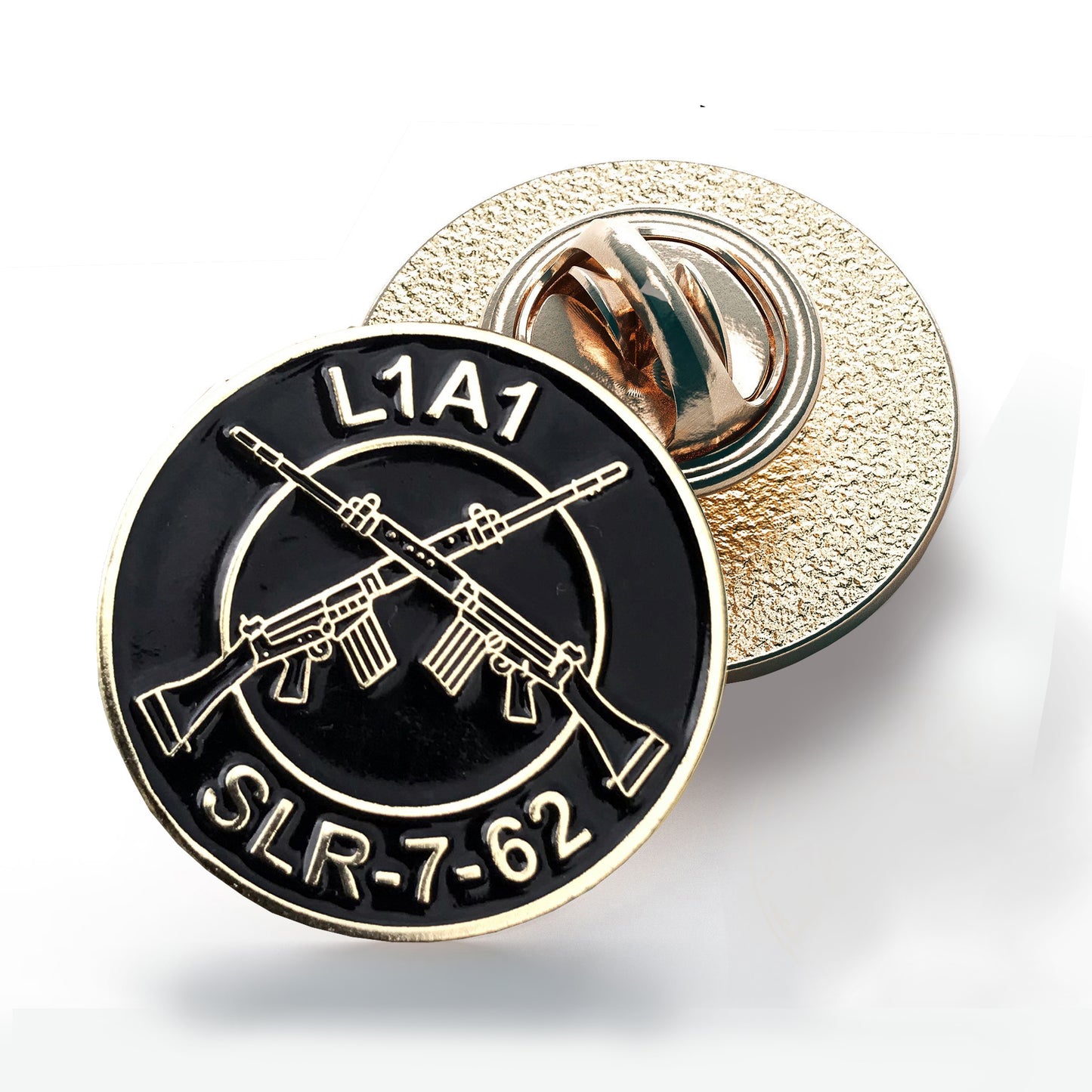 SLR 7.62 Pin Badge