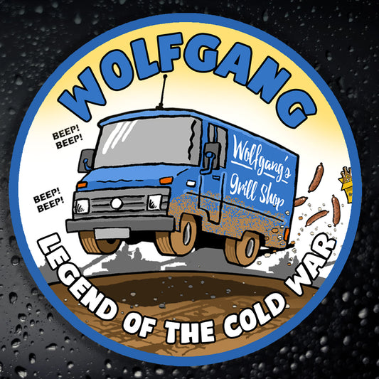 BAOR Wolfgang Legend Car Sticker Gift for Veterans