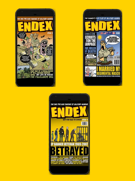 Endex Comic Bundle Issue 2–4 (DIGITAL EDITION) – Downloadable Military Comic Book Bundle UK