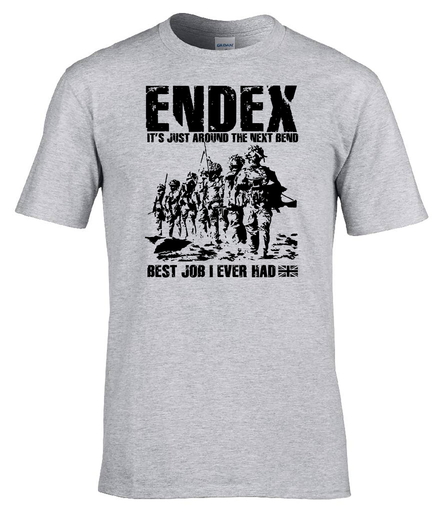 Endex “Best Job I Ever Had” T-Shirt Military Veteran Tee UK