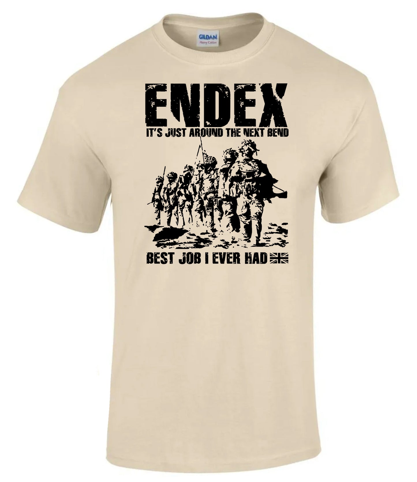 Endex “Best Job I Ever Had” T-Shirt Military Veteran Tee UK