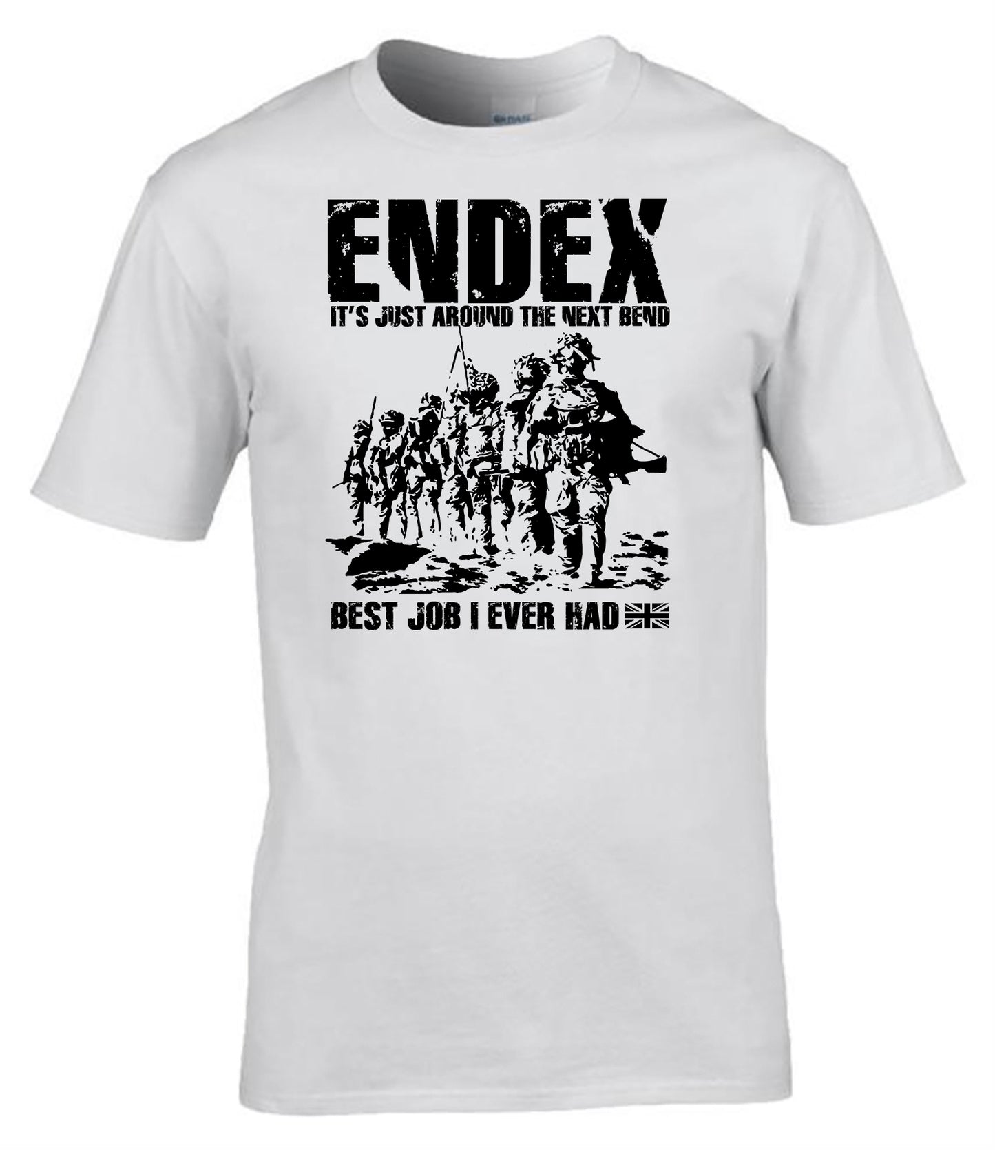 Endex “Best Job I Ever Had” T-Shirt Military Veteran Tee UK