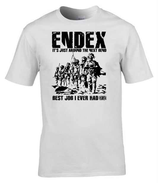Endex “Best Job I Ever Had” T-Shirt Military Veteran Tee UK
