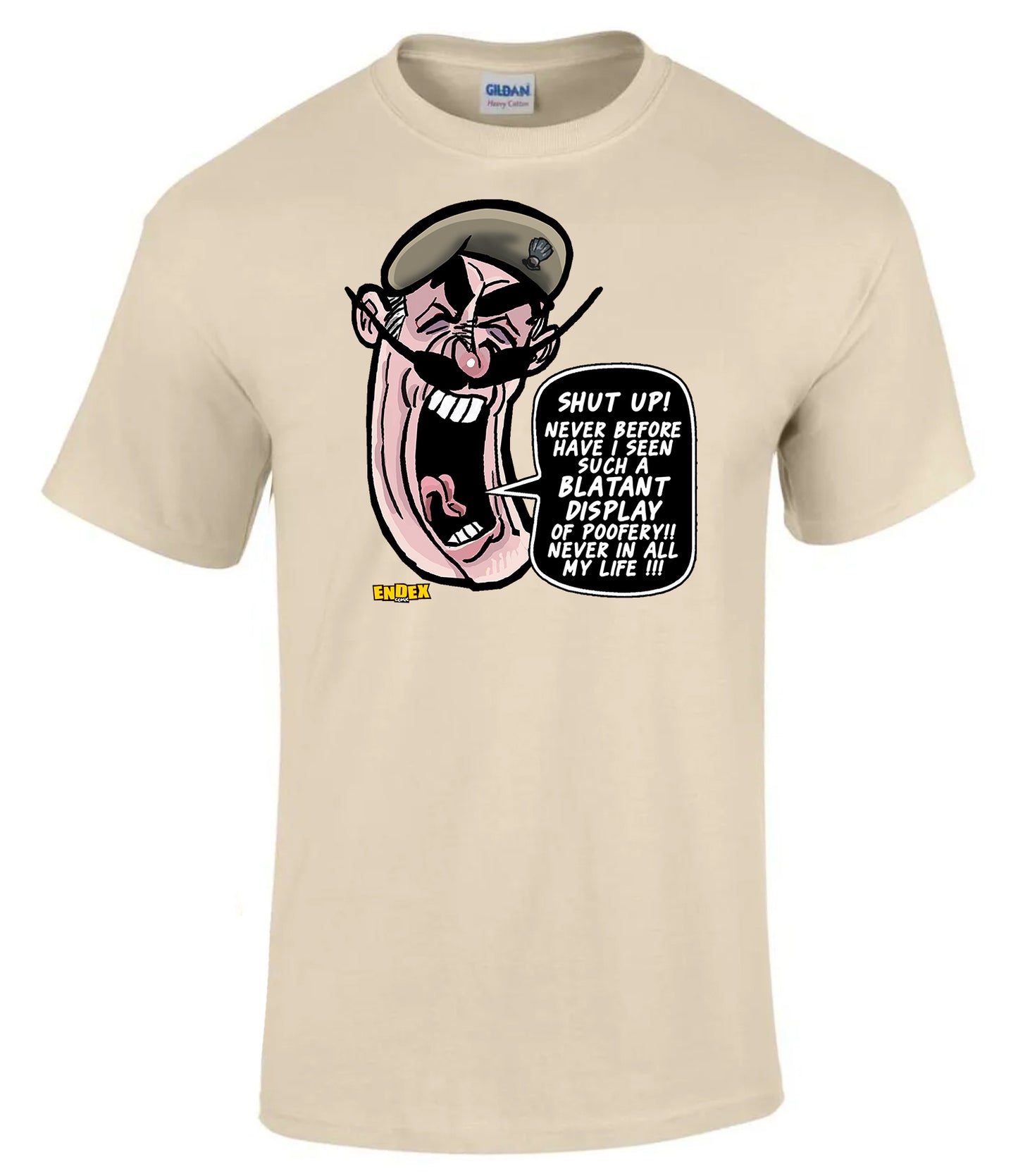 'Shut Up Never Before' T-Shirt Classic British Comedy