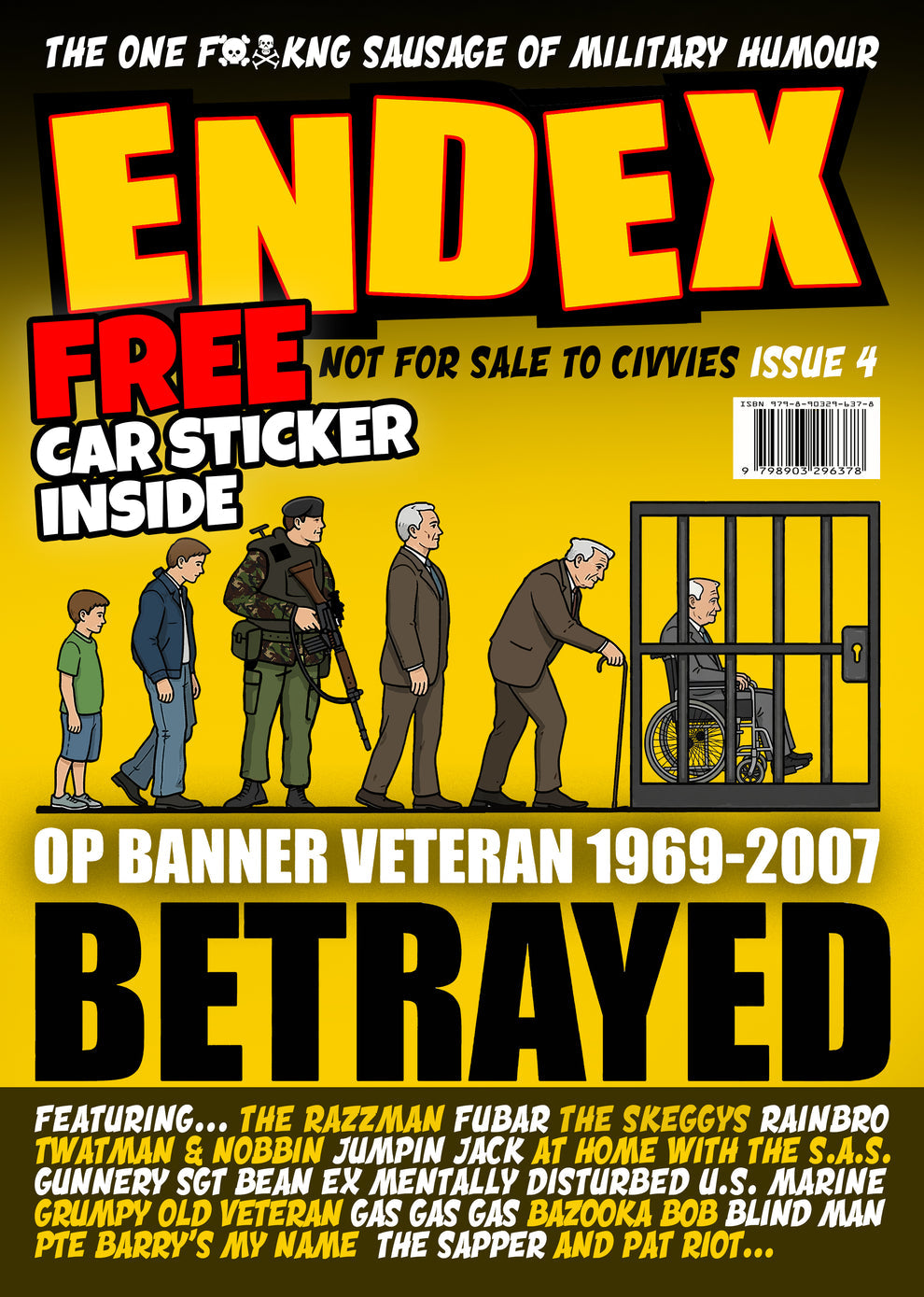 Endex Comic Bundle Issue 2–4 (PRINT EDITION) – Physical Military Comic Book Bundle UK