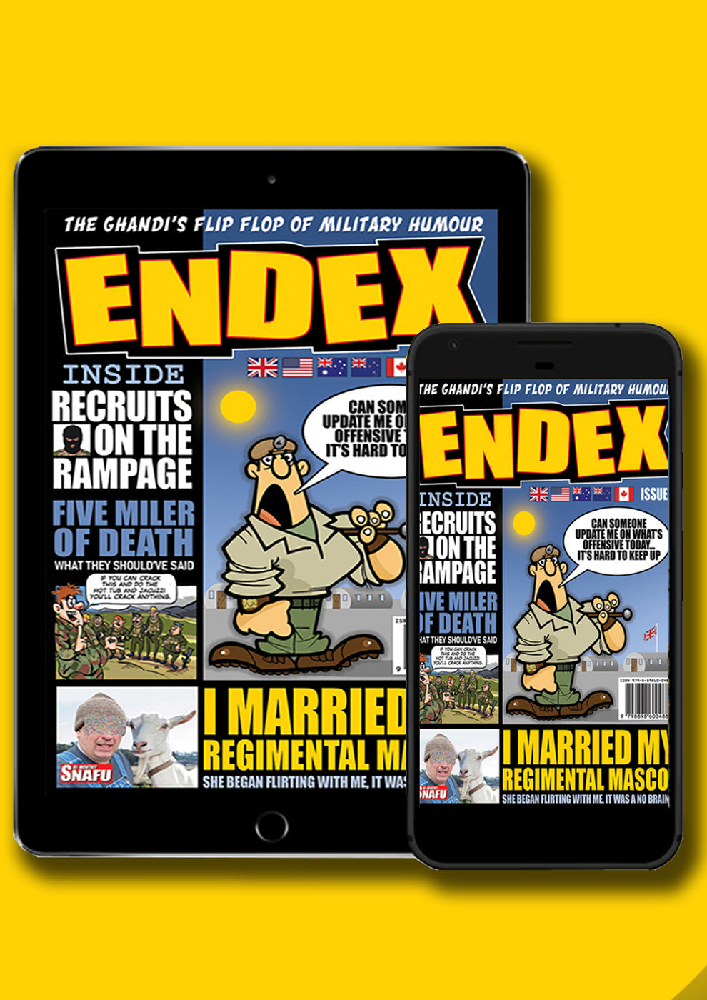 Endex Comic Bundle Issue 2–4 (DIGITAL EDITION) – Downloadable Military Comic Book Bundle UK