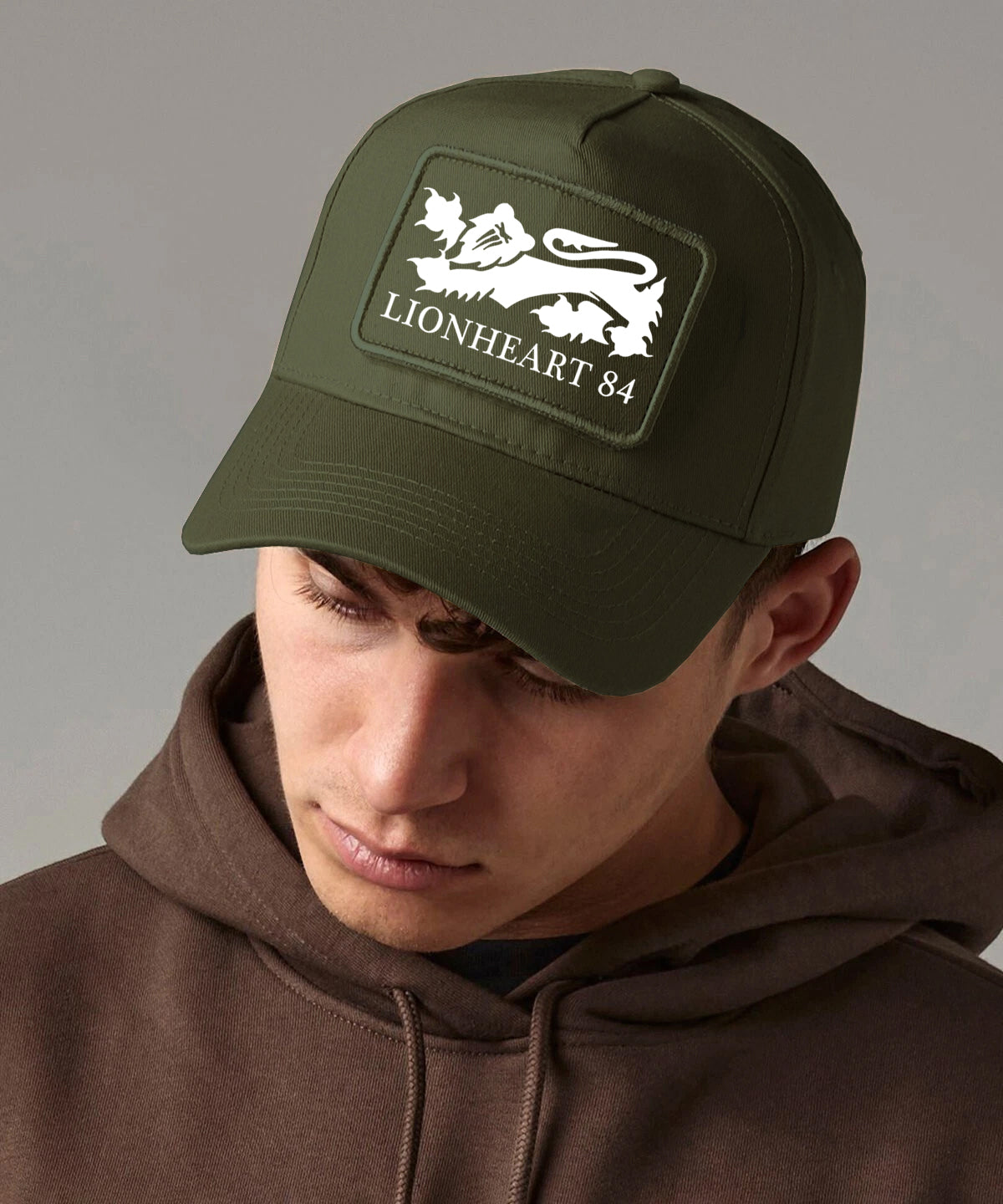 Lionheart 84 Cap Removable Patch Military Hat BAOR Cold War Veteran Cap