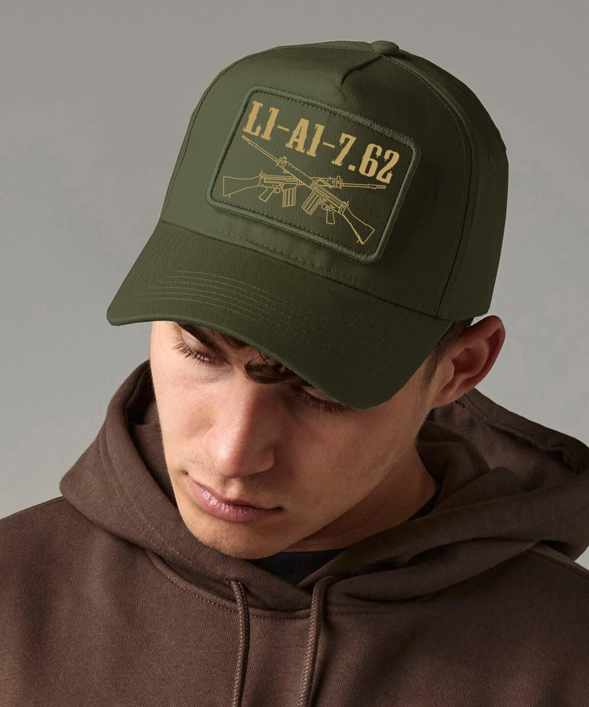L1A1 7.62 Cap Removable Patch SLR Rifle Hat Military Tactical Cap